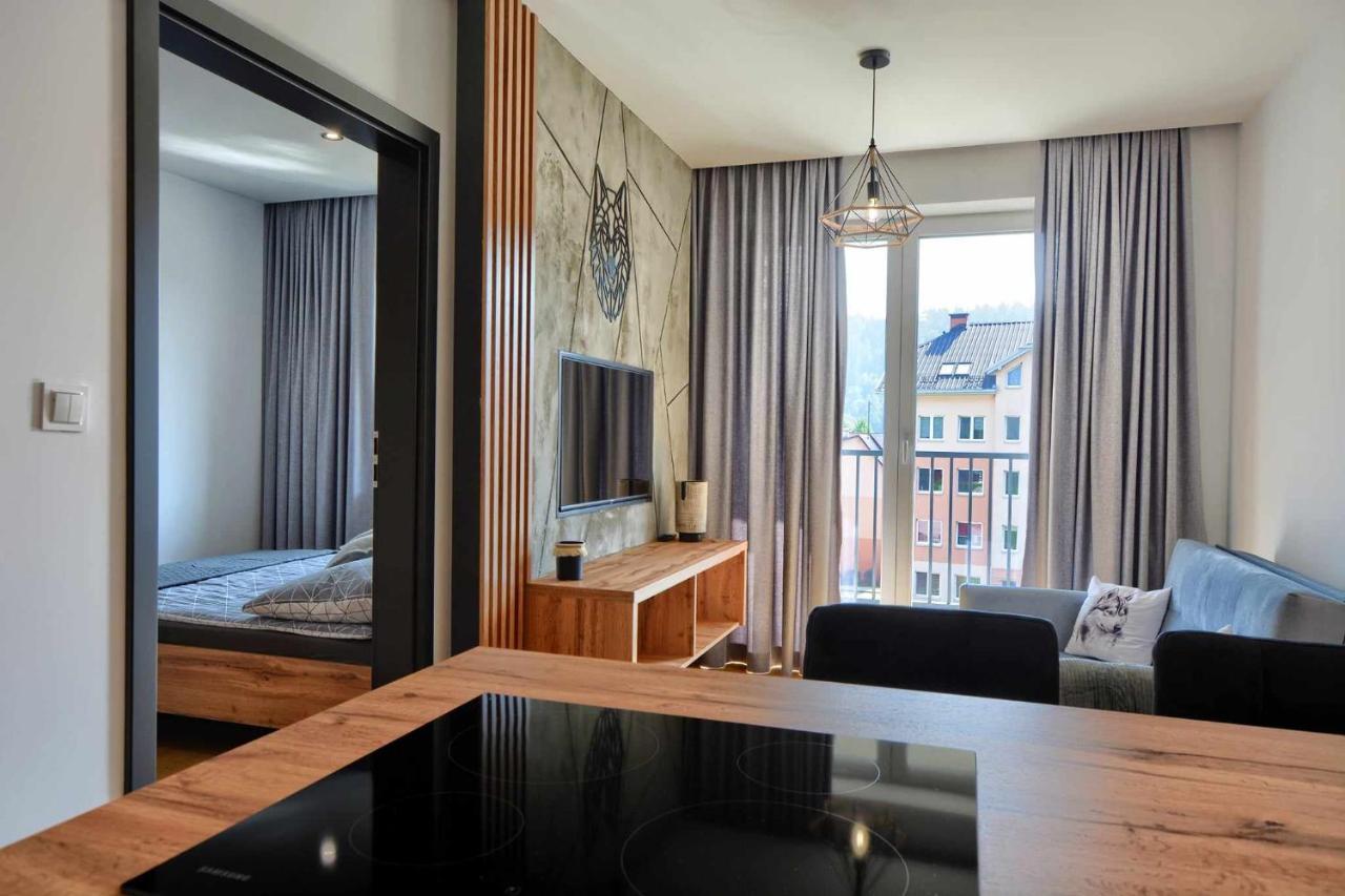 Appartement Wilcze Zacisze à Ustrzyki Dolne Extérieur photo